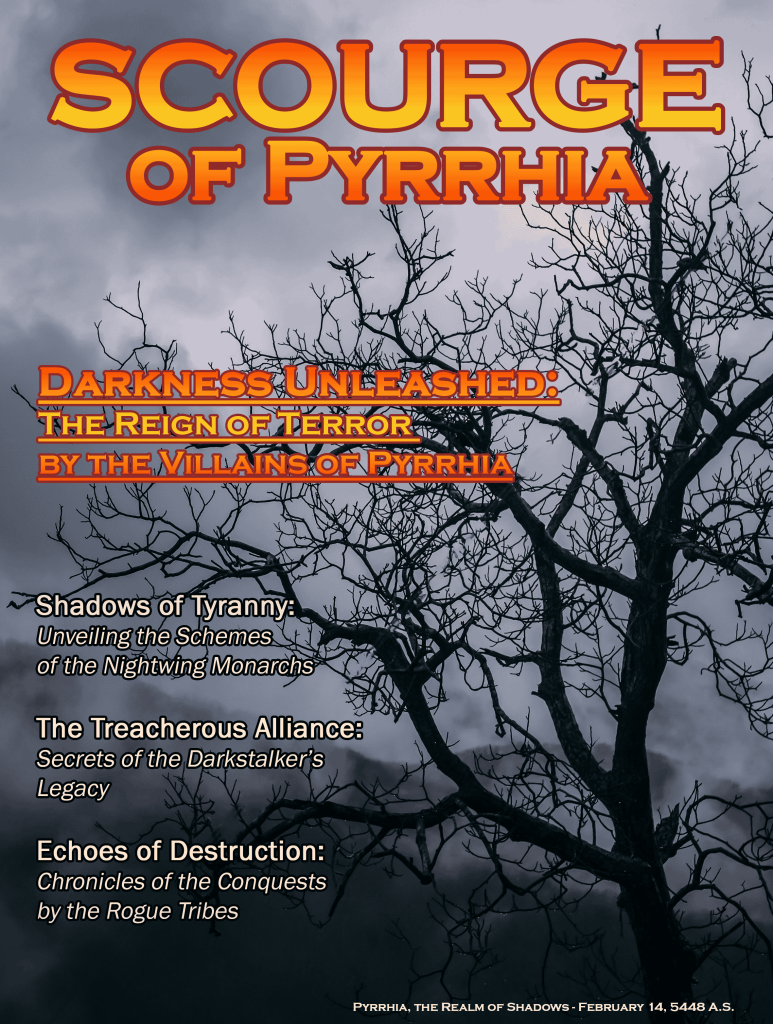 Wings of Fire Villain Magazine