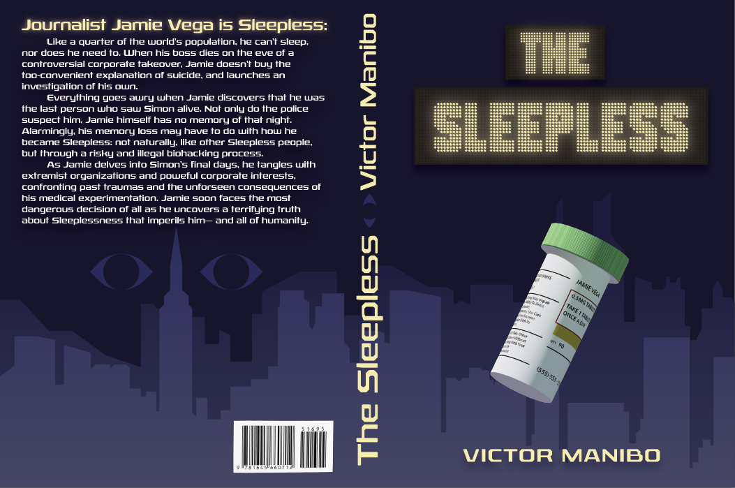 The Sleepless Book Cover Redesign