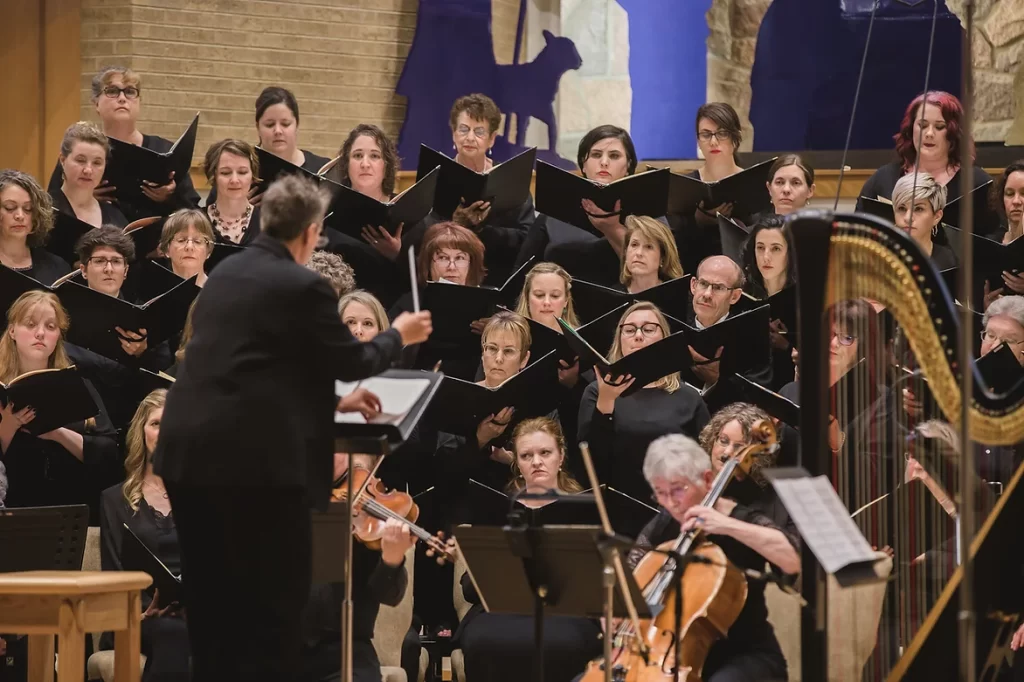 The Arvada Chorale performing