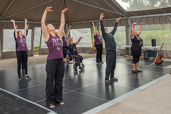 Art as Action dance class for Parkinsons